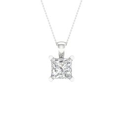Solitaire Pendant (Princess)
