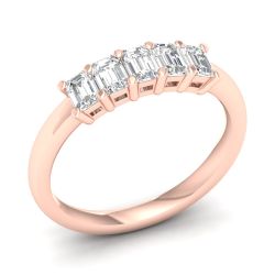 5-Stone Band (Emerald)