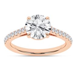 Ariette Aurelian 14K Rose Gold Lab Grown Diamond Ring