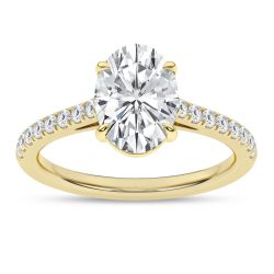 Reverie Sablette 14K Yellow Gold Lab Grown Diamond Ring