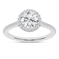 Wisteria Xanthe 14K White Gold Lab Grown Diamond Ring