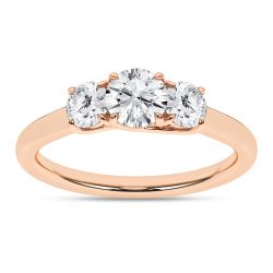 Saffron Sable 14K Rose Gold diamond Ring