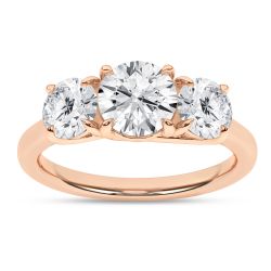 Saffron Sable 14K Rose Gold diamond Ring