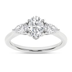 Hera Ione 14K White Gold Lab Grown Diamond Ring