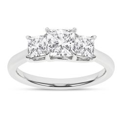 Cassia Delphine 14K White Gold Lab Grown Diamond Ring