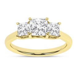Sablette Tessera 14K Yellow Gold Lab Grown Diamond Ring