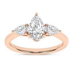 3-Stone Ring (Pear)