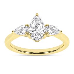 3-Stone Ring (Pear)