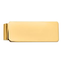 Astra 14k Men's Polished Money Clip