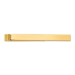 Luzine 14k Men's Polished Tie Bar