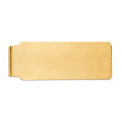 Lyra 14k Men's Satin Finish Money Clip