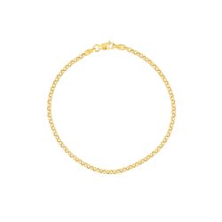 Isola 14K Yellow Gold 2.50mm Rolo Bracelet