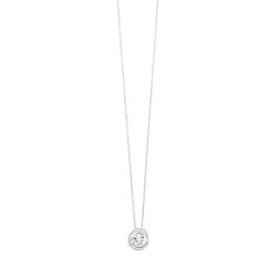 14k Diamond Pendant 1/4 Ctw