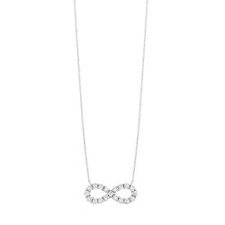 14k Diamond Necklace 1/7ctw