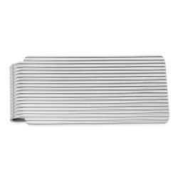 Marin Sterling Silver Rhodium-plated Money Clip