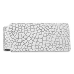 Orion Sterling Silver Rhodium-plated Money Clip
