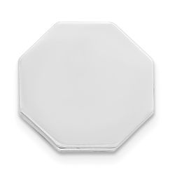 Zevora Sterling Silver Rhodium-plated Tie Tac