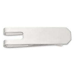 Amara Sterling Silver Rhodium-plated Polished Money Clip