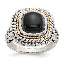 Xanthe Rise Onyx Ring