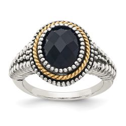 Alouette Opus Onyx Ring