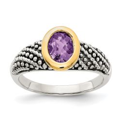 Rosaline Muse Amethyst Ring