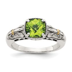 Petra Mist Peridot Ring