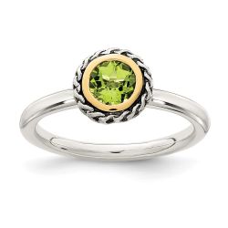 Maeve Fleur Peridot Ring