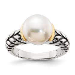 Cadenza Ray Pearl Ring