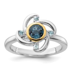 Dahlia Hue Topaz Ring