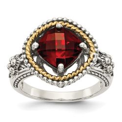 Jessamy Fleur Garnet Ring