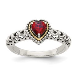 Dahlia Grove Garnet Ring