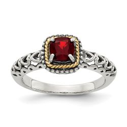 Kallista Garnet Ring