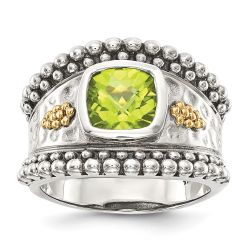Yara Muse Peridot Ring