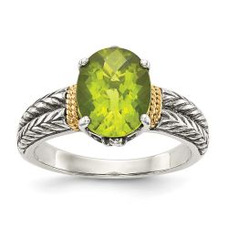 Selene Vale Peridot Ring