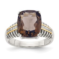 Xanthe Gilt Diamond Ring
