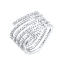 14k Diamond Ring 3/4ctw