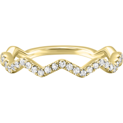Yellow Gold Diamond Ring 