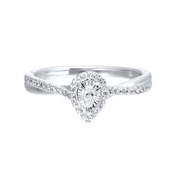 14k Diamond Ring 1/4ctw