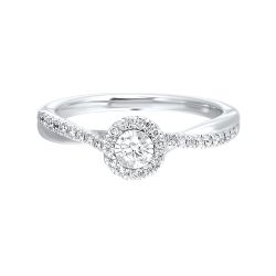 14k Diamond Ring 1/4ctw