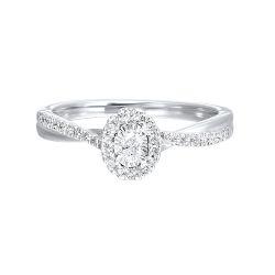 14k Diamond Ring 1/4ctw