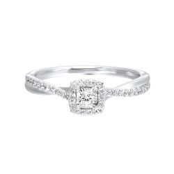 14k Diamond Ring 1/4ctw