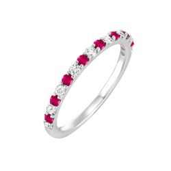 14k Ruby and Diamond Ring
