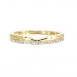 10kt Yellow Gold Diamond Ring 1/8ctw