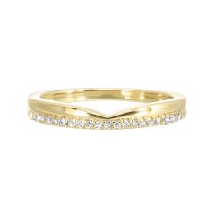 10kt Yellow Gold Diamond Ring 1/8ctw