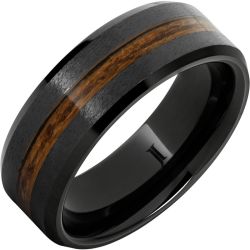 Bali Hai Black Diamond Ceramic Ring