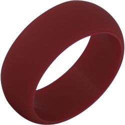 TruBand Silicone Dark Red Ring