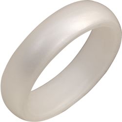 TruBand Silicone Pearl White Ring