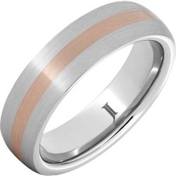Serinium 14K Rose Gold Inlay Ring