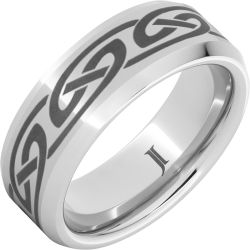 Serinium Ring with Celtic Knot Pattern