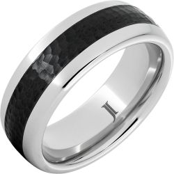 Cobblestone - Serinium and Black Ceramic Ring